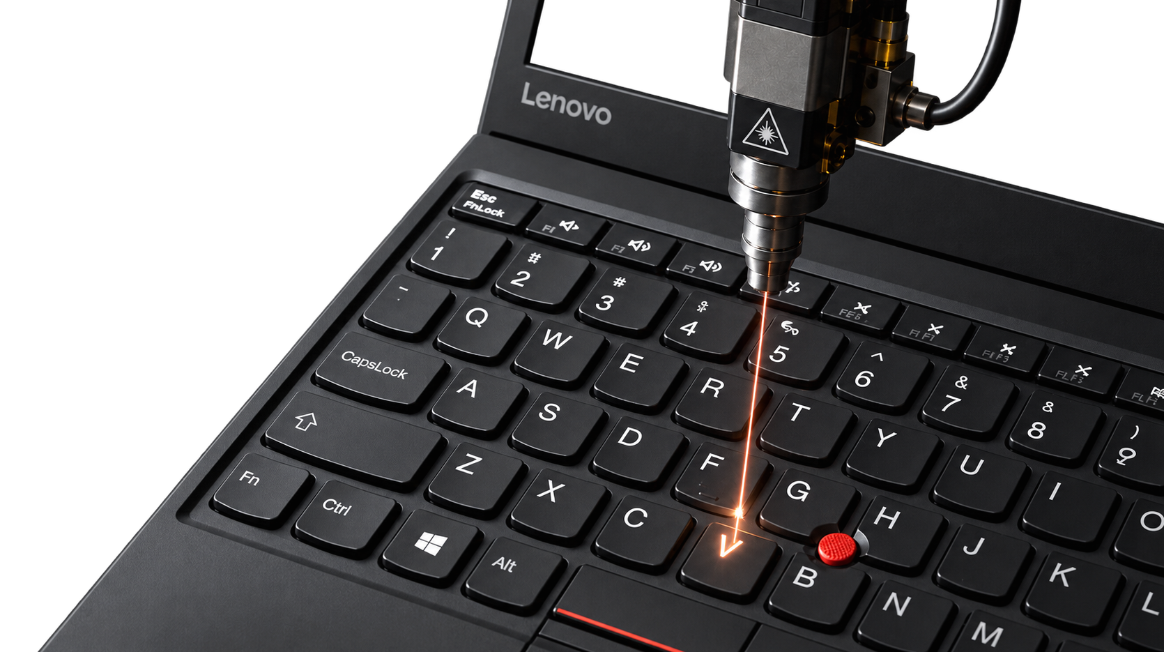 Lasersko graviranje tipkovnice